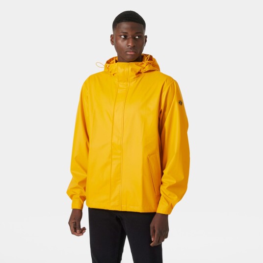 Helly Hansen Herre Moss Vindtett Regnjakke Gul L Helly Hansen Herre Moss Vindtett Regnjakke Gul L