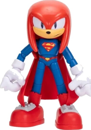 Sonic x DC Knuckles Superman figur