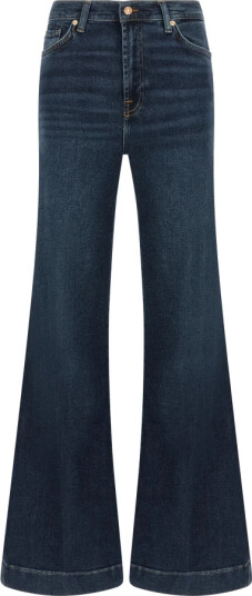 7 For All Mankind Modern Dojo Blue Vibe Blue 25 x 34