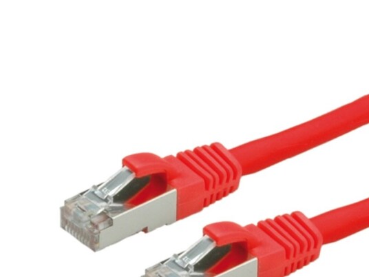 Value S/Ftp Patch Cord Cat.6 Halogen-Free Red 3M Rød Value S/Ftp Patch Cord Cat.6 Halogen-Free Red 3M Rød