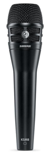 Shure Ksm8 Dualdyne Cardioid Dynamic Mic Sort Finish