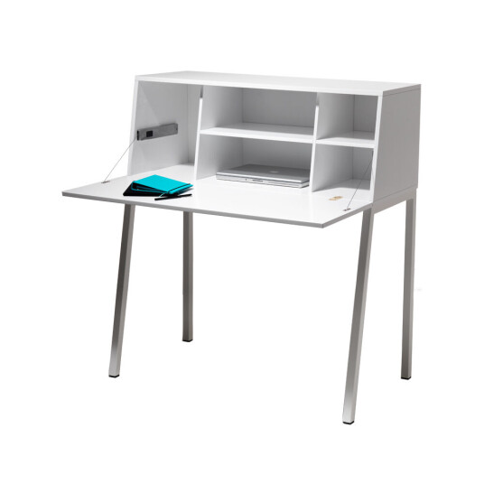 SMD Design Mormor skrivebord Hvitlakkert, hvit lakk