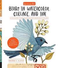 Geninne'S Art: Birds In Watercolor, Collage, And Ink Av Geninne D. Zlatkis