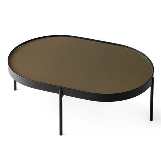 Audo Copenhagen NoNo salongbord L 59,5x96,5 cm Svart-brun Audo Copenhagen NoNo salongbord L 59,5x96,5 cm Svart-brun