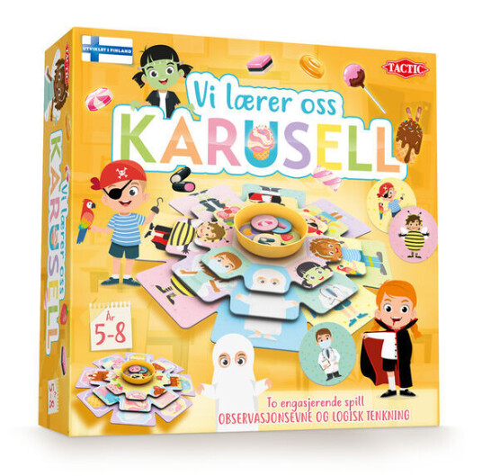 Lærespill karusell Lærespill karusell