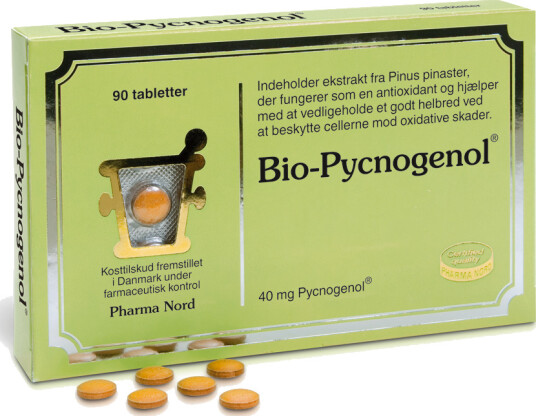 Pharma Nord Bio-Pycnogenol 40 mg 90 Tabletter Pharma Nord Bio-Pycnogenol 40 mg 90 Tabletter
