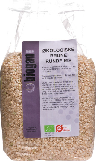 Biogan Brune Ris Runde 1 Kg