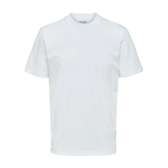 Selected Homme RelaxColman SS O -hals -tee - Lyst hvit Hvit XXL