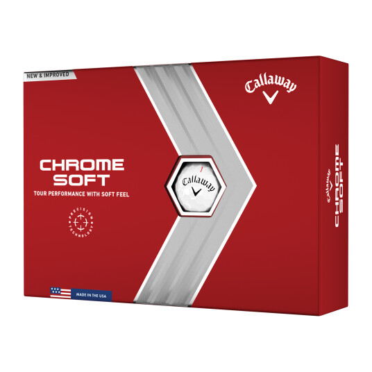 Callaway Chrome Soft - 22, golfball STD White Callaway Chrome Soft - 22, golfball STD White