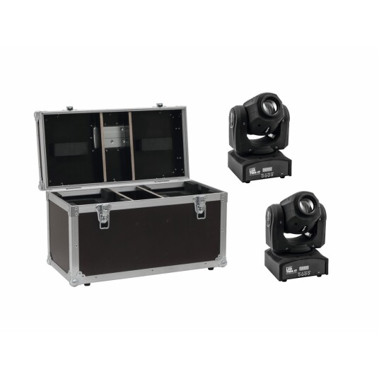EuroLite Set 2x Led Tmh-17 Spot & Case