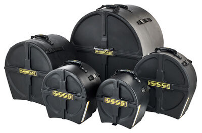 Hardcase Drum Case Set HRockFus3 Hardcase Drum Case Set HRockFus3