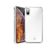 ITSKINS HYBRID GLASS cover til iPhone XS Max®. Sølv