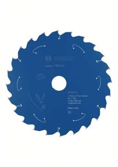 Bosch Expert For Wood Sirkelsagblad 216 mm med 24 Tenner for Batteridrevne Sager