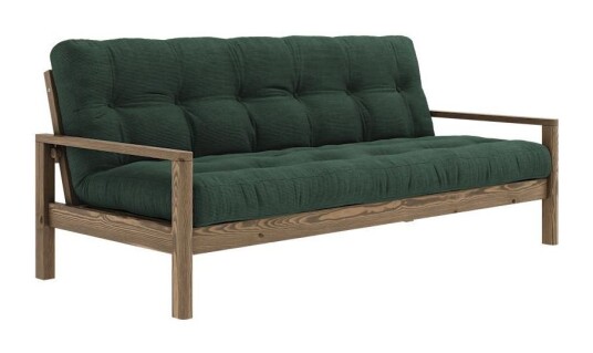 Karup Design Knob Sovesofa, Brun lakkert furu, Seaweed Unoliving 1733432-11-0 1733432-12-0 Karup Design Knob Sovesofa, Brun lakkert furu, Seaweed Unoliving 1733432-11-0 1733432-12-0