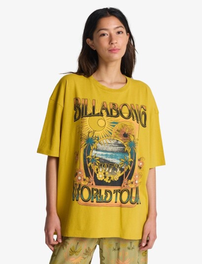 Billabong Between Night & Dawn Yellow M Billabong Between Night & Dawn Yellow M