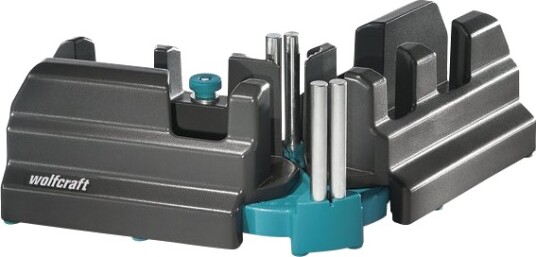 Wolfcraft Justerbar Sagboks 85-180° i Sort og Blå Wolfcraft Justerbar Sagboks 85-180° i Sort og Blå