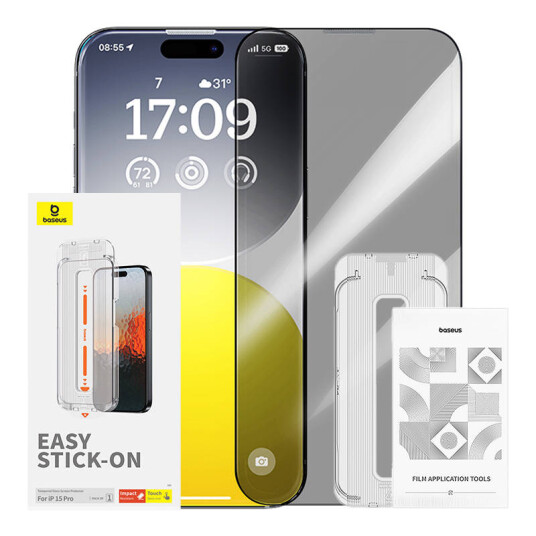 Baseus Sapphire Tempered Glass 0.3mm for iPhone 15 Pro Baseus Sapphire Tempered Glass 0.3mm for iPhone 15 Pro