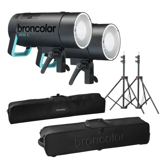 Broncolor Siros L Holiday Kit 2 x 400 Ws