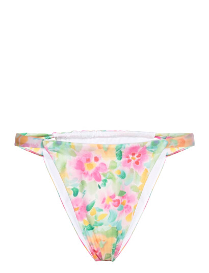 Gina Tricot Gathered Bikini Tanga   Multi/patterned   XL