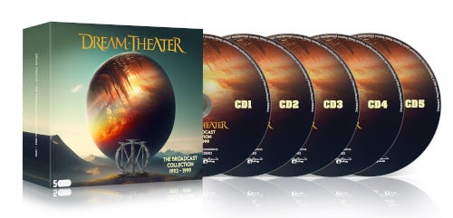Dream Theater The Broadcast Collection 19931999 CD Dream Theater The Broadcast Collection 19931999 CD
