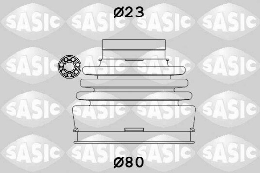 Sasic Mansjett drivaksel SASIC 9004630