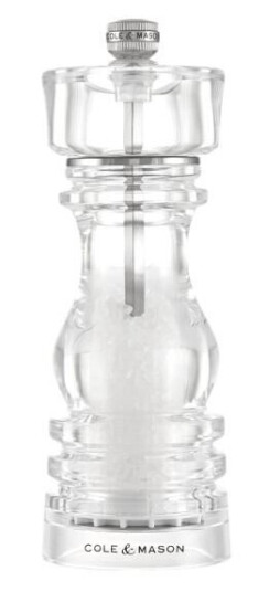 Cole & Mason London saltkvern 18 cm klar Cole & Mason London saltkvern 18 cm klar