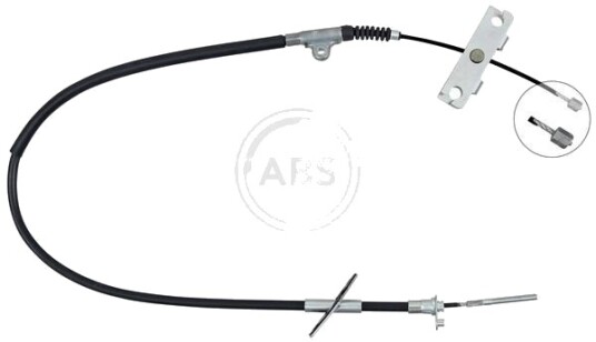 A.B.S. K14162 Tautrekk håndbremse A.B.S. K14162 Tautrekk håndbremse