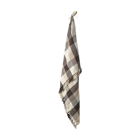 Affari of Sweden ANNA Pledd Brown/beige/off white Affari of Sweden ANNA Pledd Brown/beige/off white