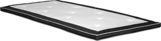 Ardenza Overmadrass 120 cm Polyeter - Ljusgrå/Hvit Ardenza Overmadrass 120 cm Polyeter - Ljusgrå/Hvit