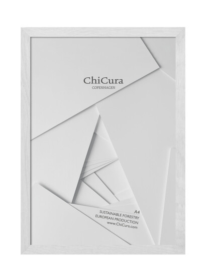 ChiCura Wooden Frame   A4   Acrylic   White   21X29.7CM