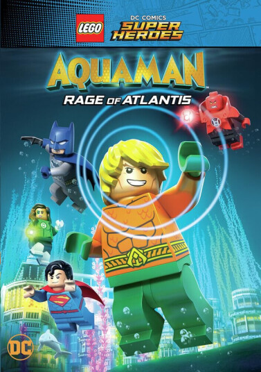 Lego DC Comics Super Heroes: Aquaman Rage of Atlantis 2018 DVD