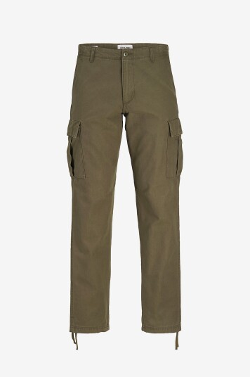 Jack & Jones   Cargobukser jpstKane jjBarkley Cargo Pant   Grønn