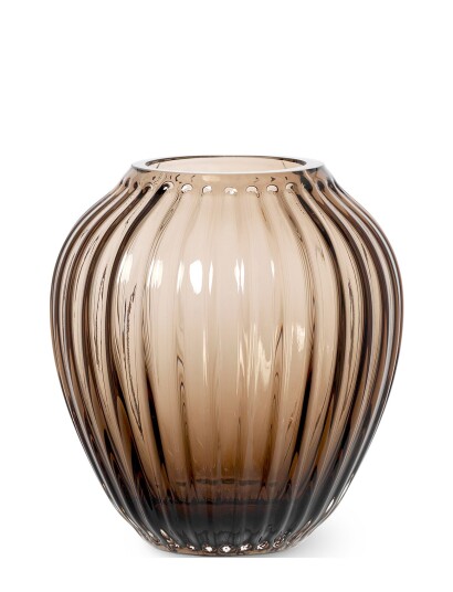 Kähler Hammershøi Vase Brown WALNUT H14CM