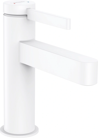 Hansgrohe Finoris 1-greps Servantbatteri Med bunnventil, Hvit Matt Hansgrohe Finoris 1-greps Servantbatteri Med bunnventil, Hvit Matt