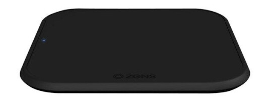 ZENS Single Slimline wireless charging pad » Best Pris på