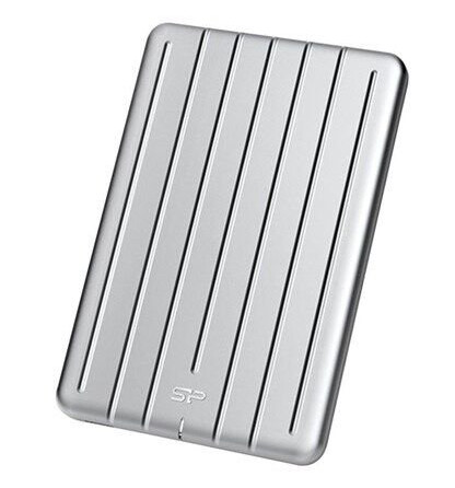 Silicon Power Armor A75 - Ekstern Harddisk - 1 TB - Sølv
