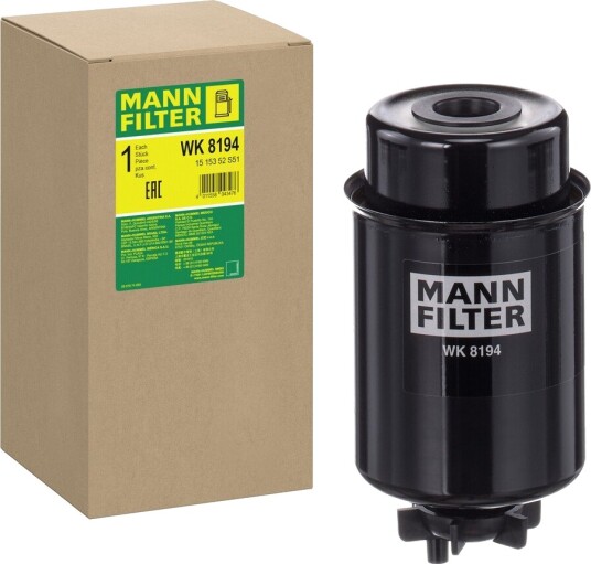 Drivstoffilter MANN FILTER WK 8194
