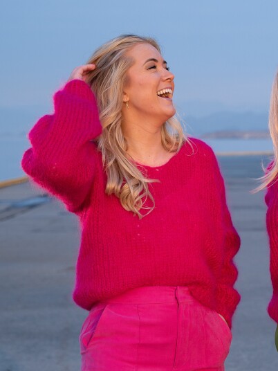 AMANDA genser pink AMANDA genser pink