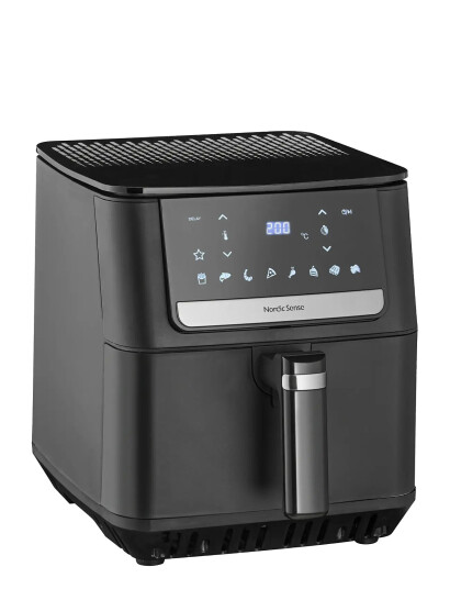 Nordic Sense Airfryer 1800 Watt - Black - 6.5 LITER x 28.4