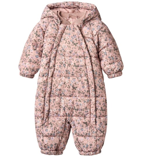 Wheat Puffer Baby Suit Edem - Pink - 18/24M