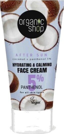 Organic Shop after sun face cream 50 ml