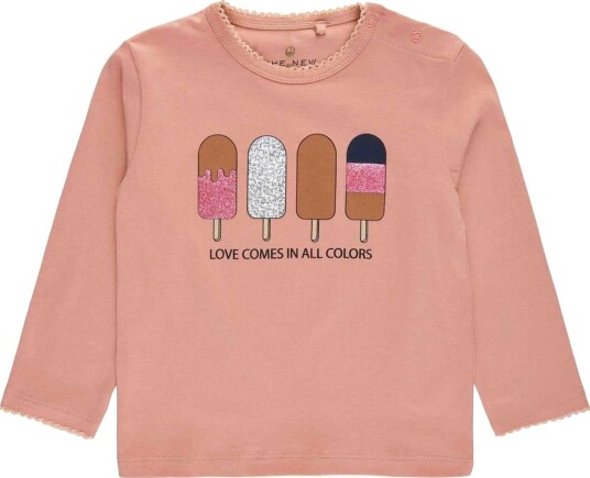 The New Siblings Genser TnsGulian Peach Beige The New 68 Genser Rosa 62