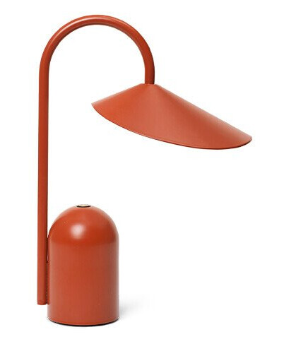 Arum Portable Bordlampe Oxide Red - ferm LIVING Arum Portable Bordlampe Oxide Red - ferm LIVING