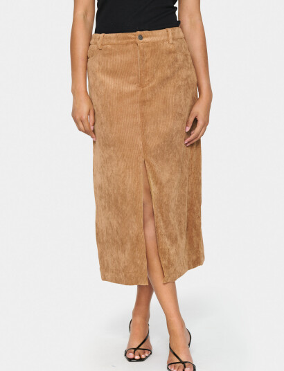 Saint Tropez Gabborsz Skirt - Brown - XS Saint Tropez Gabborsz Skirt - Brown - XS