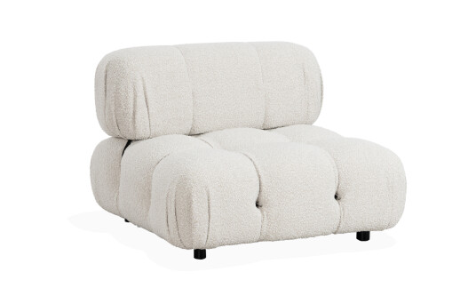 Soffadirekt BOOGI Bubble Lenestol Bouclé Offwhite