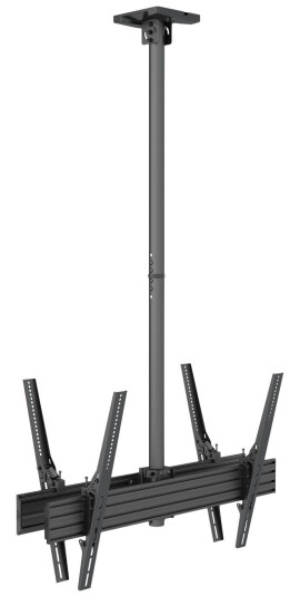 Multibrackets PRO Series M Ceiling Mount Pro MBC1UX2HD - brakett - for 2 LCD-skjermer - svart