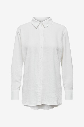 JDY - Skjorte jdyKenta Lion Life L/S Shirt Wvn - Hvit