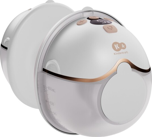 Kinderkraft MamaFlow Elektrisk Brystpumpe Hands-Free Gullfarget Kinderkraft MamaFlow Elektrisk Brystpumpe Hands-Free Gullfarget