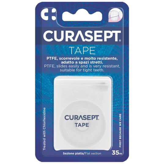 Curasept Floss Tape PTFE 35 mtr. Curasept Floss Tape PTFE 35 mtr.