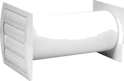 Europlast Ventilasjonssett For Vegger SPK4 Ø100mm